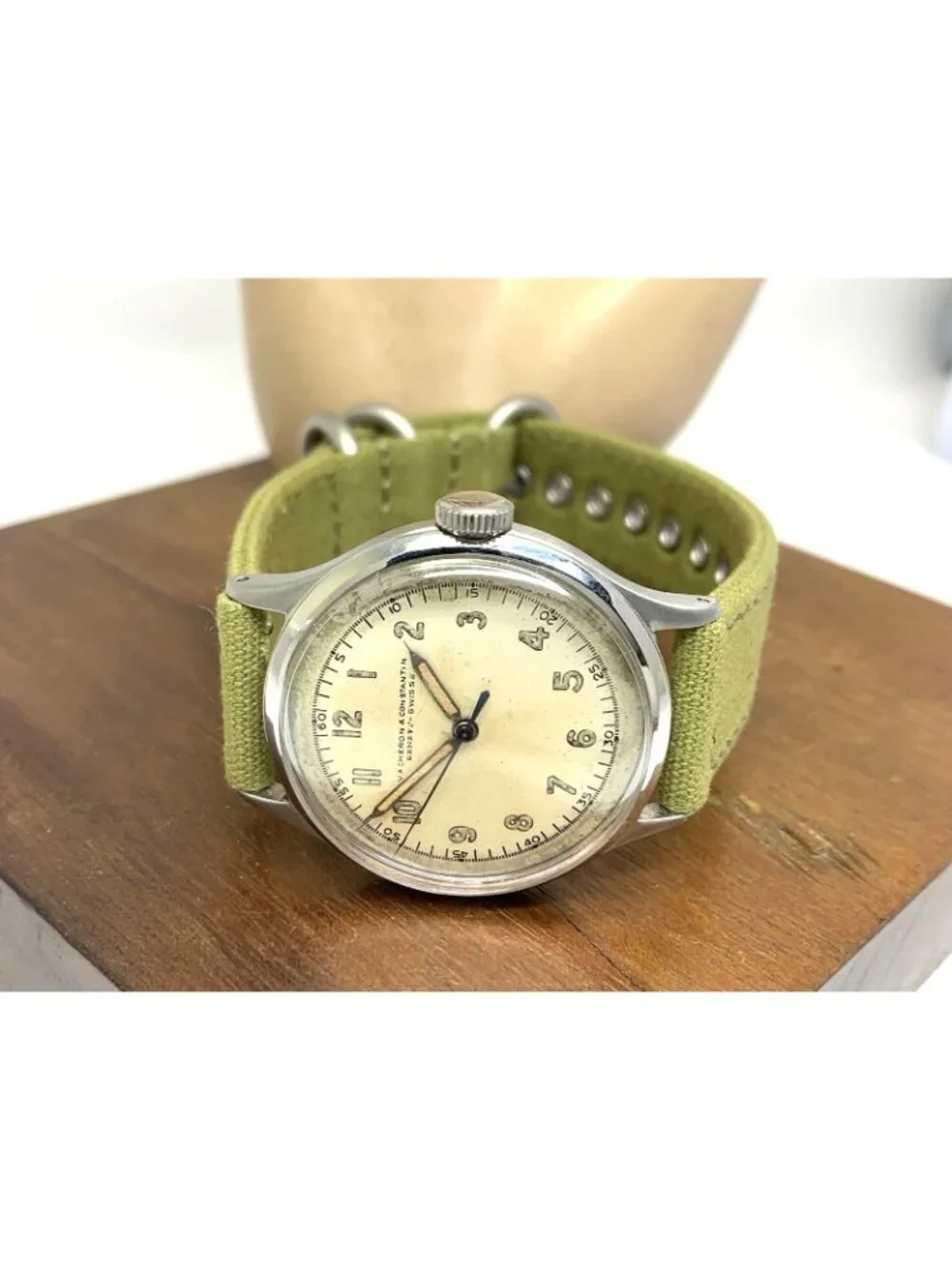 Vacheron Constantin Men's Watch Swiss Manual Wind 1930's-1940's Steel Case 35mm
